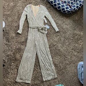 Eliza J (Nordstrom) Wrap Jumpsuit